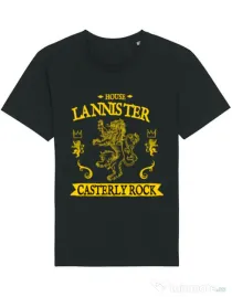 Tricou STANLEY STELLA barbat House Lannister Negru