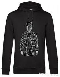 Hoodie barbat cu gluga The son of grenade Negru