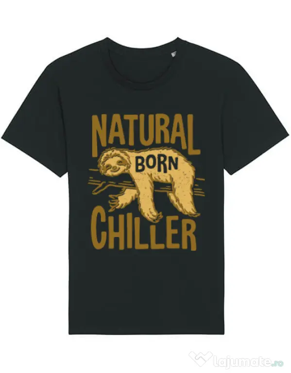 Tricou STANLEY STELLA barbat Natural born chiller Negru