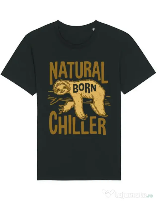Tricou STANLEY STELLA barbat Natural born chiller Negru