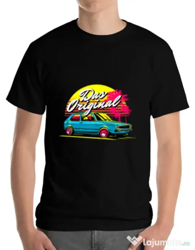 Tricou ADLER barbat Das original Negru