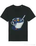 Tricou STANLEY STELLA barbat Galaxy mug Negru