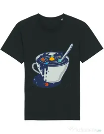 Tricou STANLEY STELLA barbat Galaxy mug Negru
