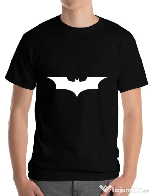 Tricou ADLER barbat Dark knight Negru