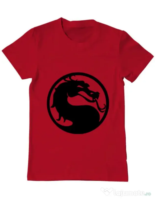 Tricou ADLER barbat Kombat time Rosu