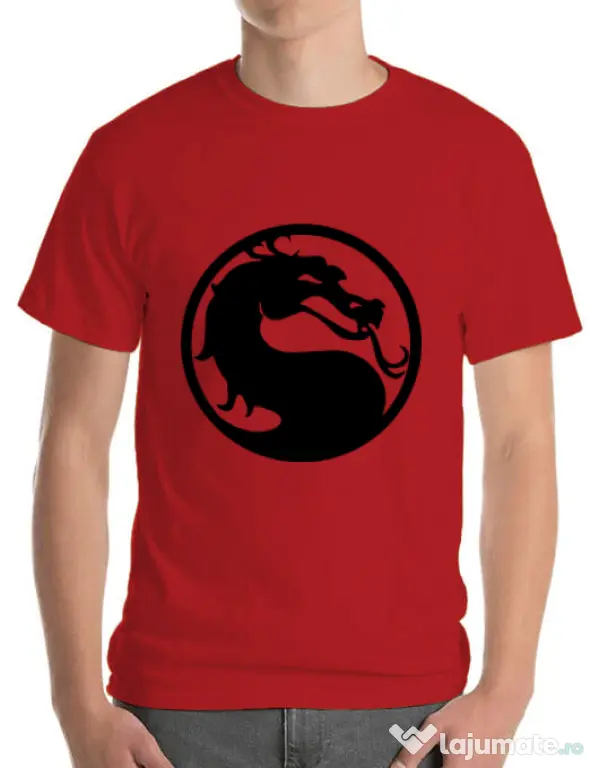 Tricou ADLER barbat Kombat time Rosu