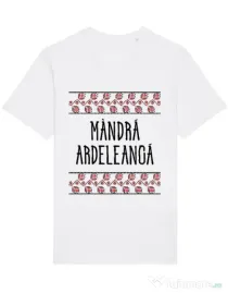 Tricou STANLEY STELLA barbat Mandra ardeleanca Alb