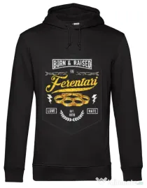 Hoodie barbat cu gluga Ferentari Negru