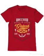 Tricou ADLER barbat Giulesti Rosu
