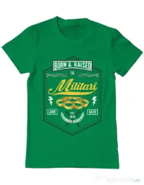 Tricou ADLER barbat Militari Verde mediu