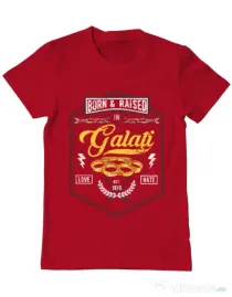 Tricou ADLER barbat Galati Rosu