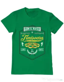 Tricou ADLER barbat Timisoara Verde mediu