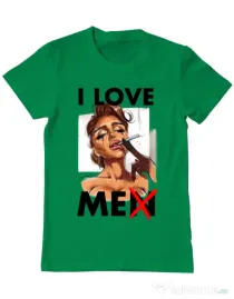 Tricou ADLER barbat Black tears Verde mediu