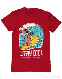 Tricou ADLER barbat stay cool Rosu