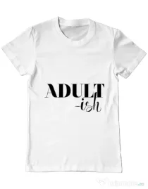 Tricou ADLER barbat Adultish Alb