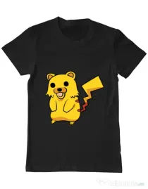 Tricou ADLER barbat Pika Pika Negru