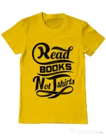 Tricou ADLER barbat Read books Galben