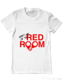 Tricou ADLER barbat Red room Alb