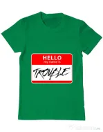 Tricou ADLER barbat Trouble Verde mediu