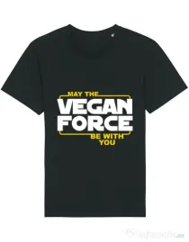 Tricou STANLEY STELLA barbat Vegan force Negru