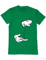 Tricou ADLER barbat Magic sparkles Verde mediu