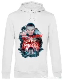 Hoodie barbat cu gluga Bitchin Alb
