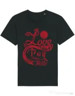 Tricou STANLEY STELLA barbat Love Negru