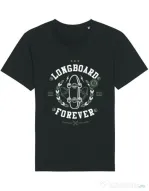 Tricou STANLEY STELLA barbat Long Board Forever Negru