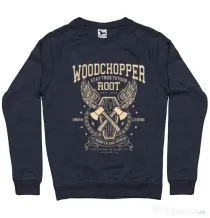 Bluza ADLER barbat Woodchopper Denim inchis