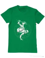 Tricou ADLER barbat Skatetrooper Verde mediu