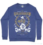 Bluza ADLER barbat Gold Digger Albastru melanj