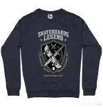 Bluza ADLER barbat Skateboards Legend Denim inchis