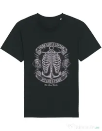 Tricou STANLEY STELLA barbat Think Like A Captain Act Like A Pirate Negru