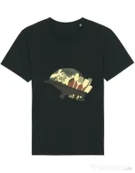 Tricou STANLEY STELLA barbat Born To Cook Negru