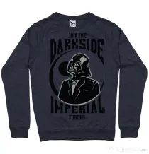 Bluza ADLER barbat Darkside Denim inchis
