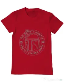 Tricou ADLER barbat Bounty Hunter Rosu