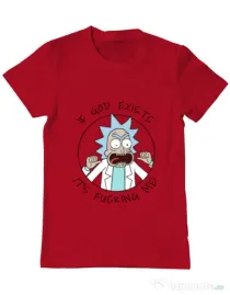 Tricou ADLER barbat God Rosu