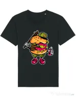 Tricou STANLEY STELLA barbat Bastard burger Negru
