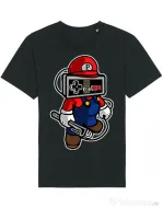 Tricou STANLEY STELLA barbat Player head Negru