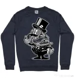 Bluza ADLER barbat Gramophone head Denim inchis