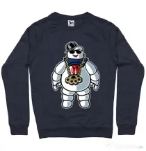 Bluza ADLER barbat Stay Dope Denim inchis