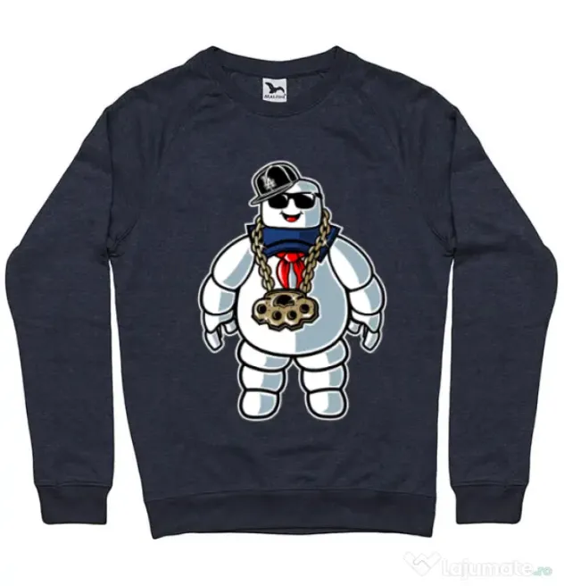 Bluza ADLER barbat Stay Dope Denim inchis