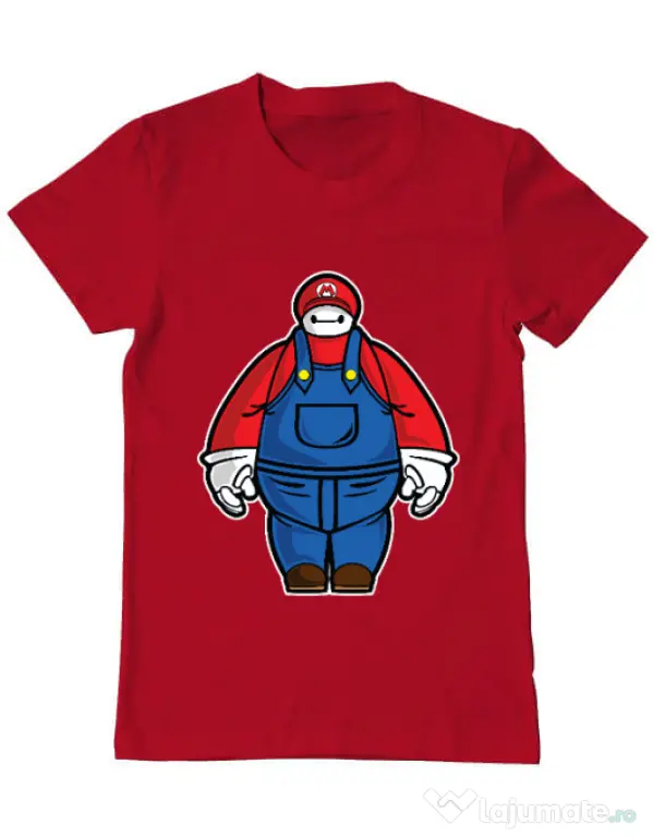 Tricou ADLER barbat Baymario Rosu