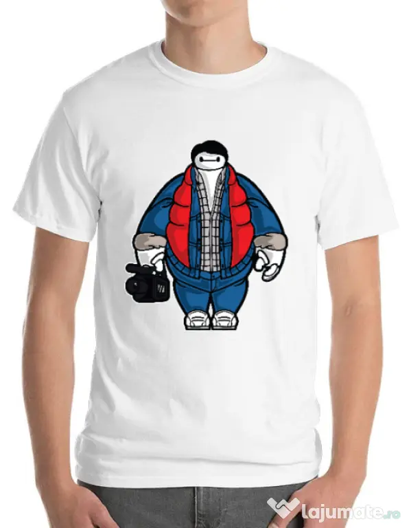 Tricou ADLER barbat Baymarty Alb