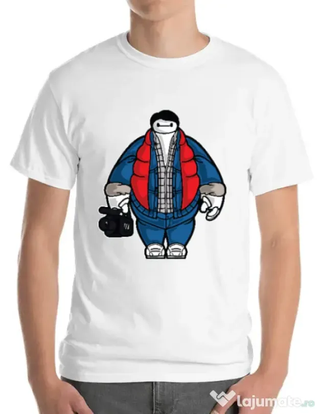 Tricou ADLER barbat Baymarty Alb