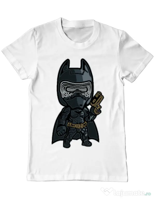 Tricou ADLER barbat Darkest Night Alb