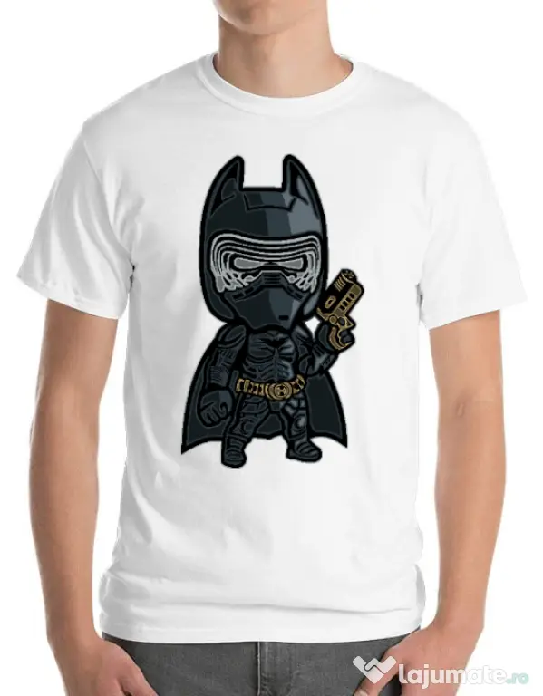 Tricou ADLER barbat Darkest Night Alb