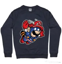 Bluza ADLER barbat Captain Mario Denim inchis