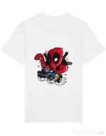 Tricou STANLEY STELLA barbat Deadrace Alb