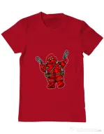Tricou ADLER barbat Marshmallow Merc Rosu